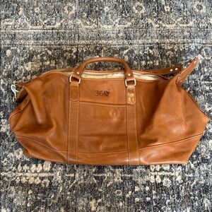 360 Barrington Leather Men's Duffel Bag